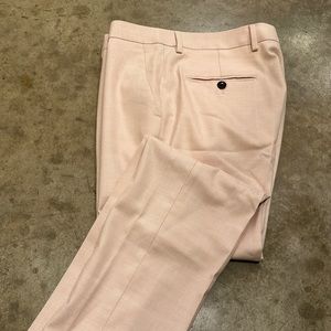 Express pink slim suit pants